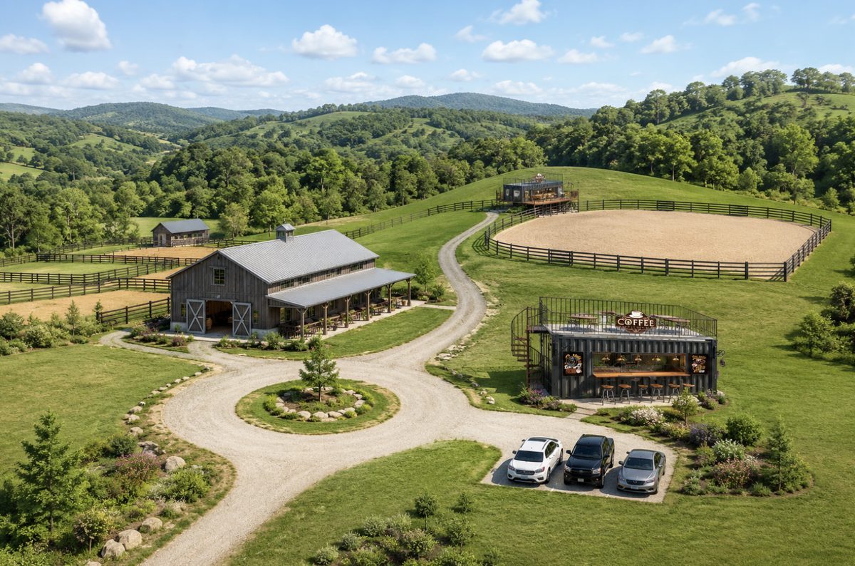 Barn rendering